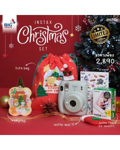 Fujifilm Instax Mini 11 Pastel Green Christmas Set